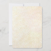 Invitation Decorative Floral Frame with Pearls Engagement (Dos)