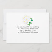 Invitation Découpe du gâteau de mariage (Dos)