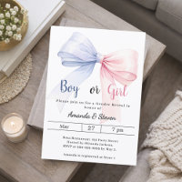 Découverte du sexe rose noeud bleu garçon fille