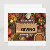 Invitation Découvrez la magie de l'action de grâces avec Spéc (Devant / Derrière)