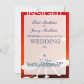 Invitation Découvrez Mars Lander Space Art (Devant)