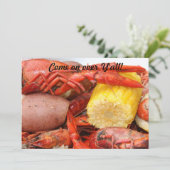 invitation d'écrevisses (Debout devant)