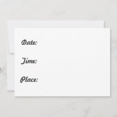 invitation d'écrevisses (Dos)