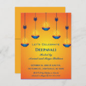 Invitation Deepavali (Devant / Derrière)