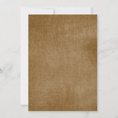 Invitation Deer Hunter N'Importe Quel Âge Anniversaire Invita (Dos)