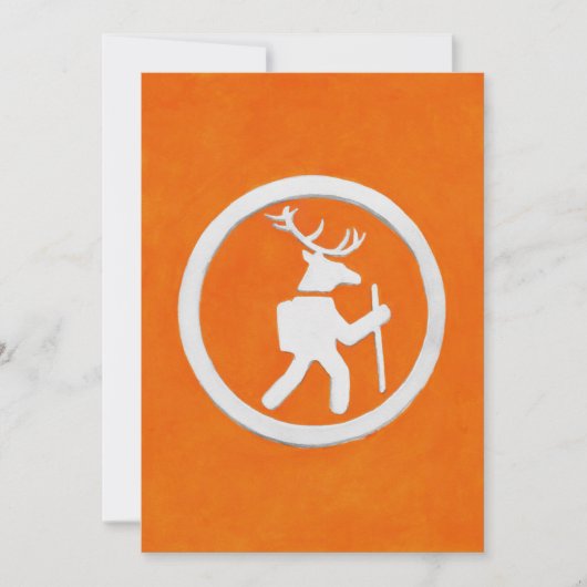 Invitation Deer Trail Marker (Devant)