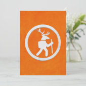 Invitation Deer Trail Marker (Debout devant)