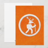 Invitation Deer Trail Marker (Devant / Derrière)