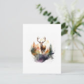 Invitation Deere photo fête saison Noël maison de Noël (Debout devant)