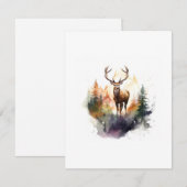 Invitation Deere photo fête saison Noël maison de Noël (Devant / Derrière)