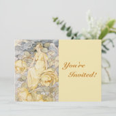 Invitation Déesse d'or Rose| Garden Party (Debout devant)
