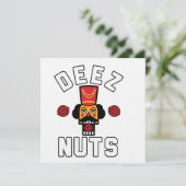 Invitation Deez Nuts Nutcracker (Debout devant)
