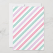 Invitation Défilé d'anniversaire de cône de neige Drive By (Dos)