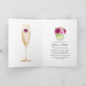 Invitation Défilé de mode glamour sur le thème de Paris (Intérieur)