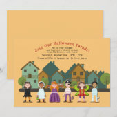 Invitation Défilé d'Halloween - Distances sociales (Devant / Derrière)