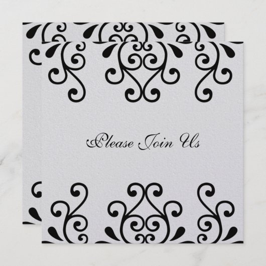 Invitation Défilement (Devant / Derrière)