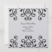 Invitation Défilement (Dos)