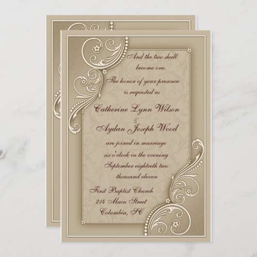 Invitation Défilement organisé (Devant / Derrière)