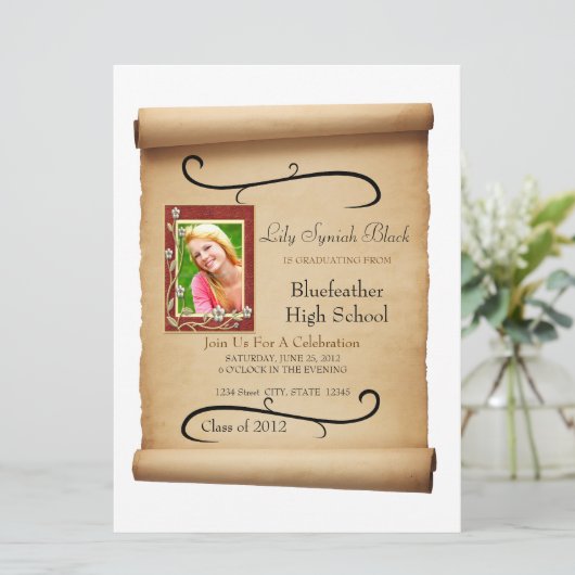 Invitation Défiler (Debout devant)