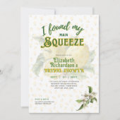 Invitation Définir pour l'été | Fun Lemon Squeeze Fête des ma (Devant)