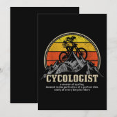 Invitation Définition du cyclologue Funny Mountain VTT MTB (Devant / Derrière)
