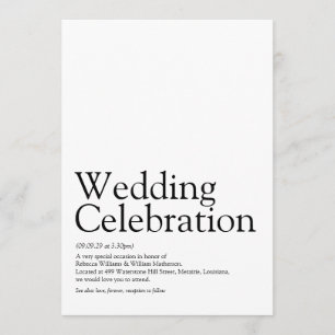 Invitation Définition Mariage