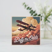 Invitation Defy The Odds (Debout devant)