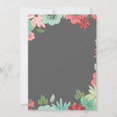 Invitation d'Egghunt de brunch de Pâques de (Dos)