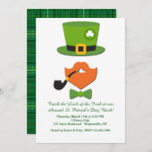 Invitation déguisée de la Saint-Patrick (Devant / Derrière)