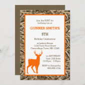 Invitation Déguisement de canard / Fête d'anniversaire de Cam (Devant / Derrière)