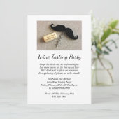 Invitation Dégustation de vin (Debout devant)