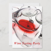 Invitation Dégustation de vin (Devant)