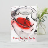Invitation Dégustation de vin (Debout devant)