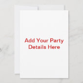 Invitation Dégustation de vin (Dos)