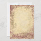 Invitation Dégustation de vin de fête d'anniversaire à la per (Dos)