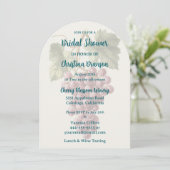 Invitation Dégustation de vin Déjeuner nuptiale Douche Invita (Debout devant)