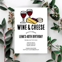 Dégustation de vin et de fromage Anniversaire Croq