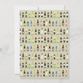 Invitation Dégustation de vin Personnalisée (Dos)