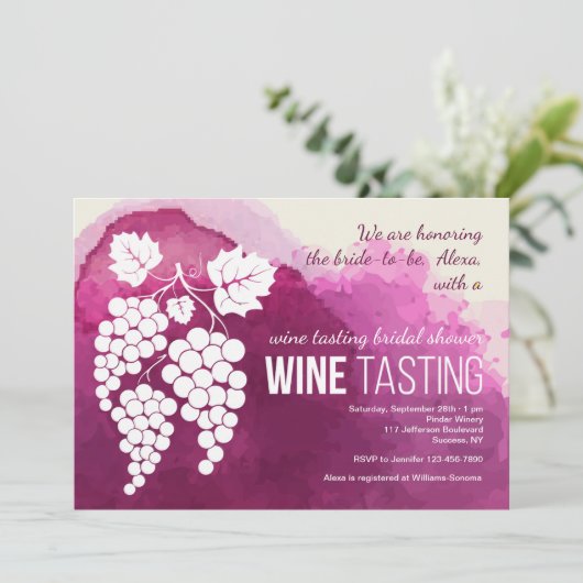 Invitation Dégustation De Vins (Debout devant)