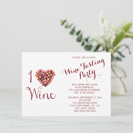 Invitation Dégustation De Vins (Debout devant)