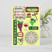 Invitation Dégustation de vins (Debout devant)