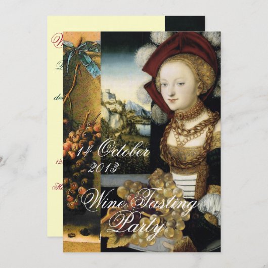 INVITATION DÉGUSTATION DE VINS DANS UN VIGNOBLE DE VIGNES ANT (Devant / Derrière)