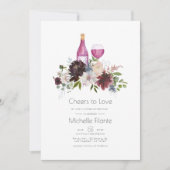 Invitation Dégustation de vins de la Bourgogne et de la Marin (Devant)