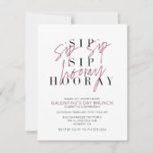 Invitation Dégustation de vins de la Saint-Valentin (Devant)