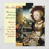 INVITATION DÉGUSTATION DE VINS DE VIGNOBLE DE VIGNE ANTIQUE (Devant / Derrière)