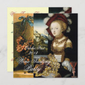 INVITATION DÉGUSTATION DE VINS DE VIGNOBLE DE VIGNE ANTIQUE (Devant / Derrière)