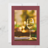 Invitation Dégustation de vins floraux de Bourgogne Célébrati (Dos)