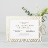 Invitation Dégustez un verre et fêtez le Business Party (Debout devant)