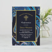 Invitation Deja Blue Religion (Debout devant)