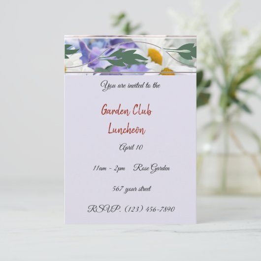 Invitation déjeuner (Debout devant)